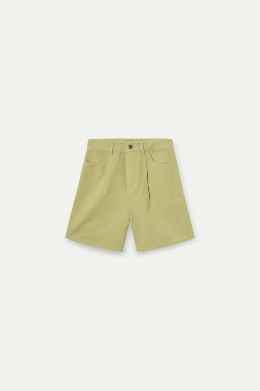 Green Shorts, 100% Cotton