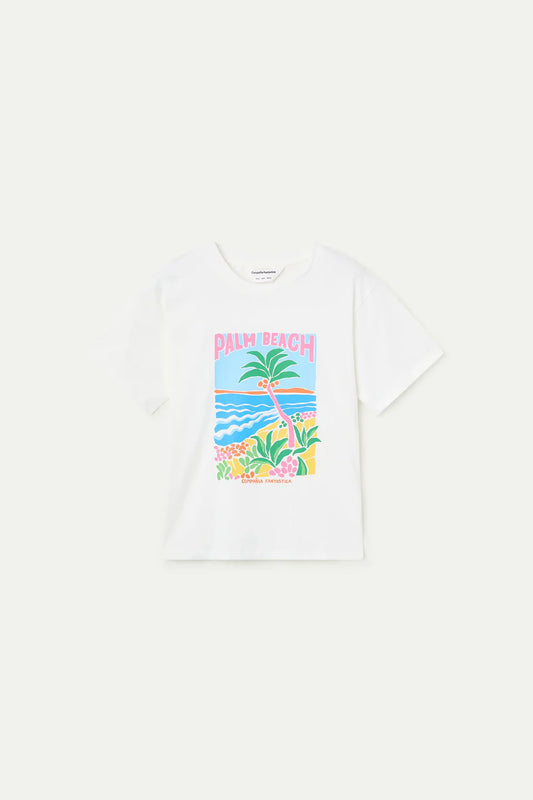 Palm Beach Print T-shirt