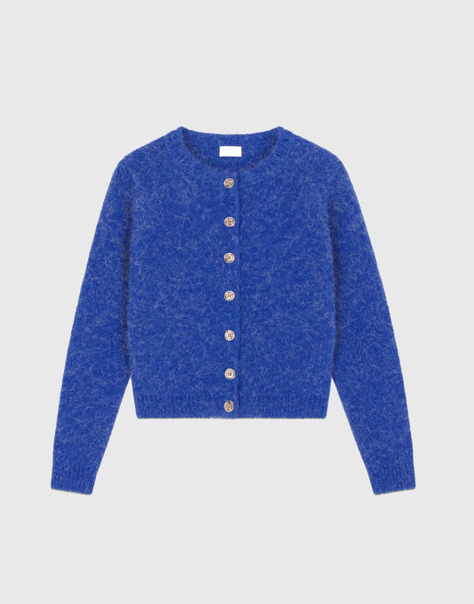 Blue Button Cardigan