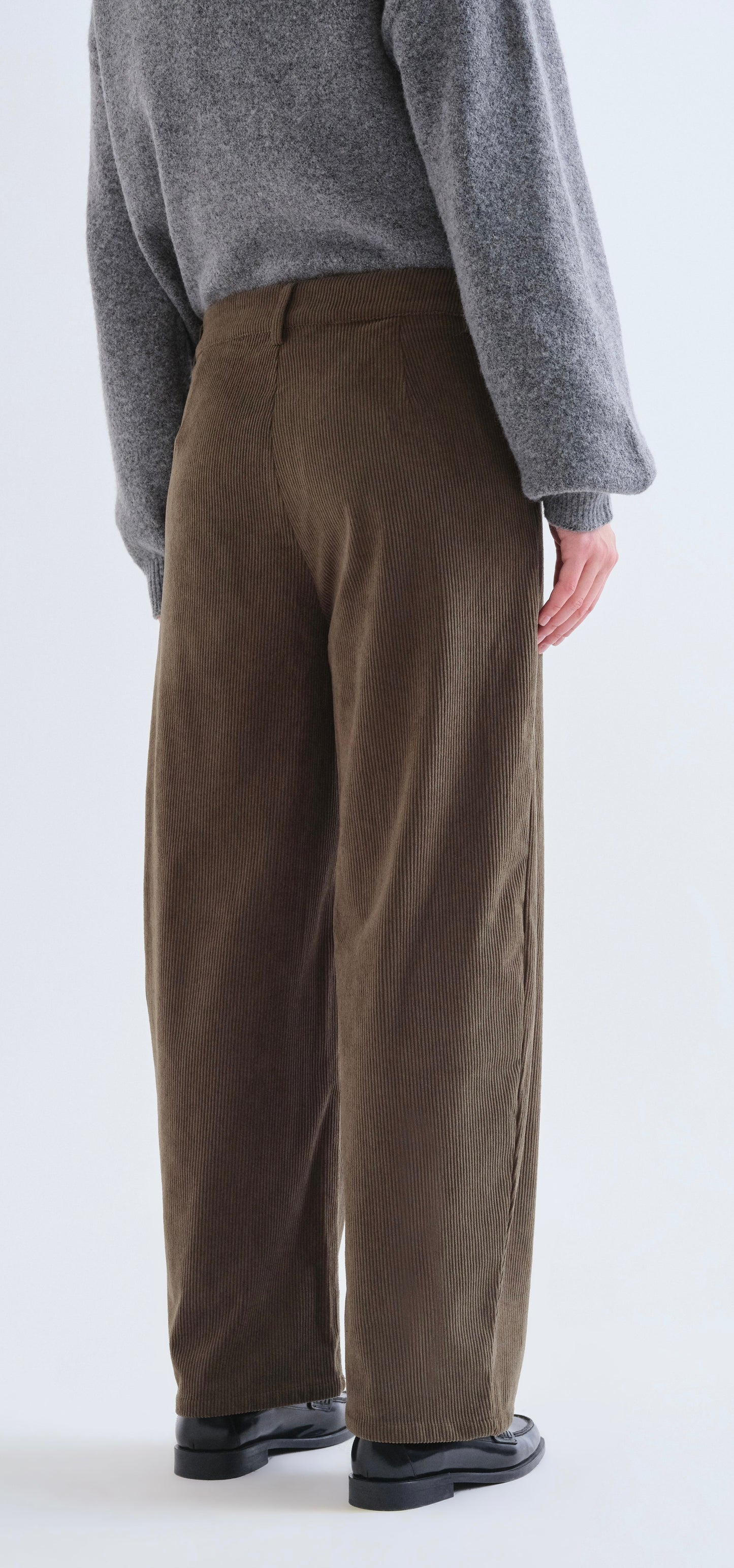 Dark Green Corduroy Trousers