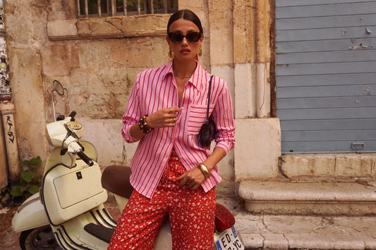 Pink Stripe Shirt