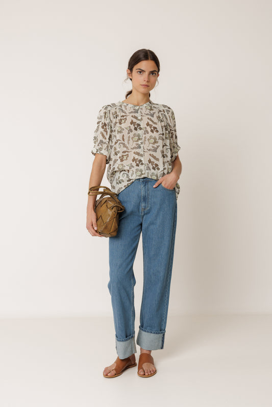 Maxi Flower Shirt