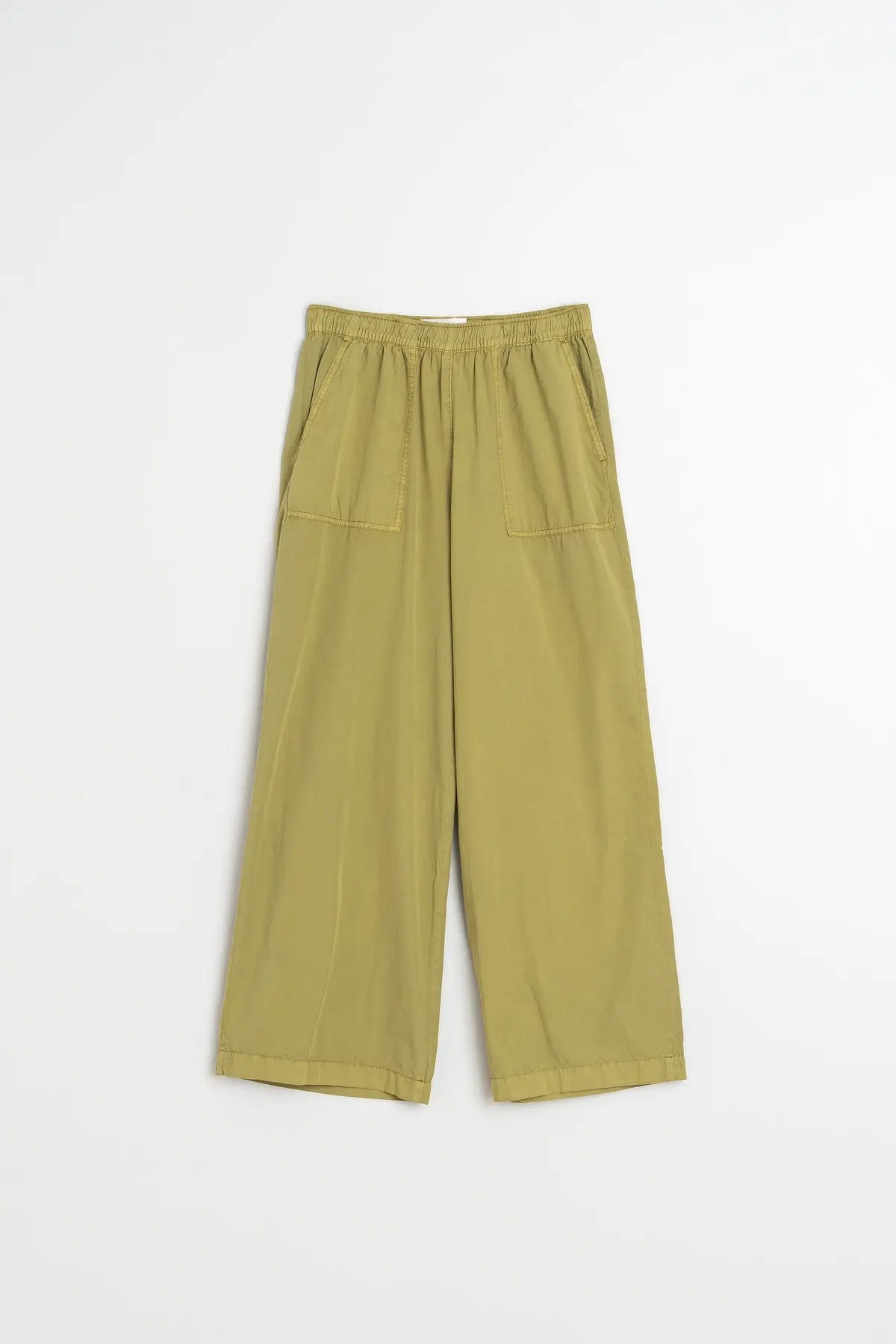 Straight Poplin Pant