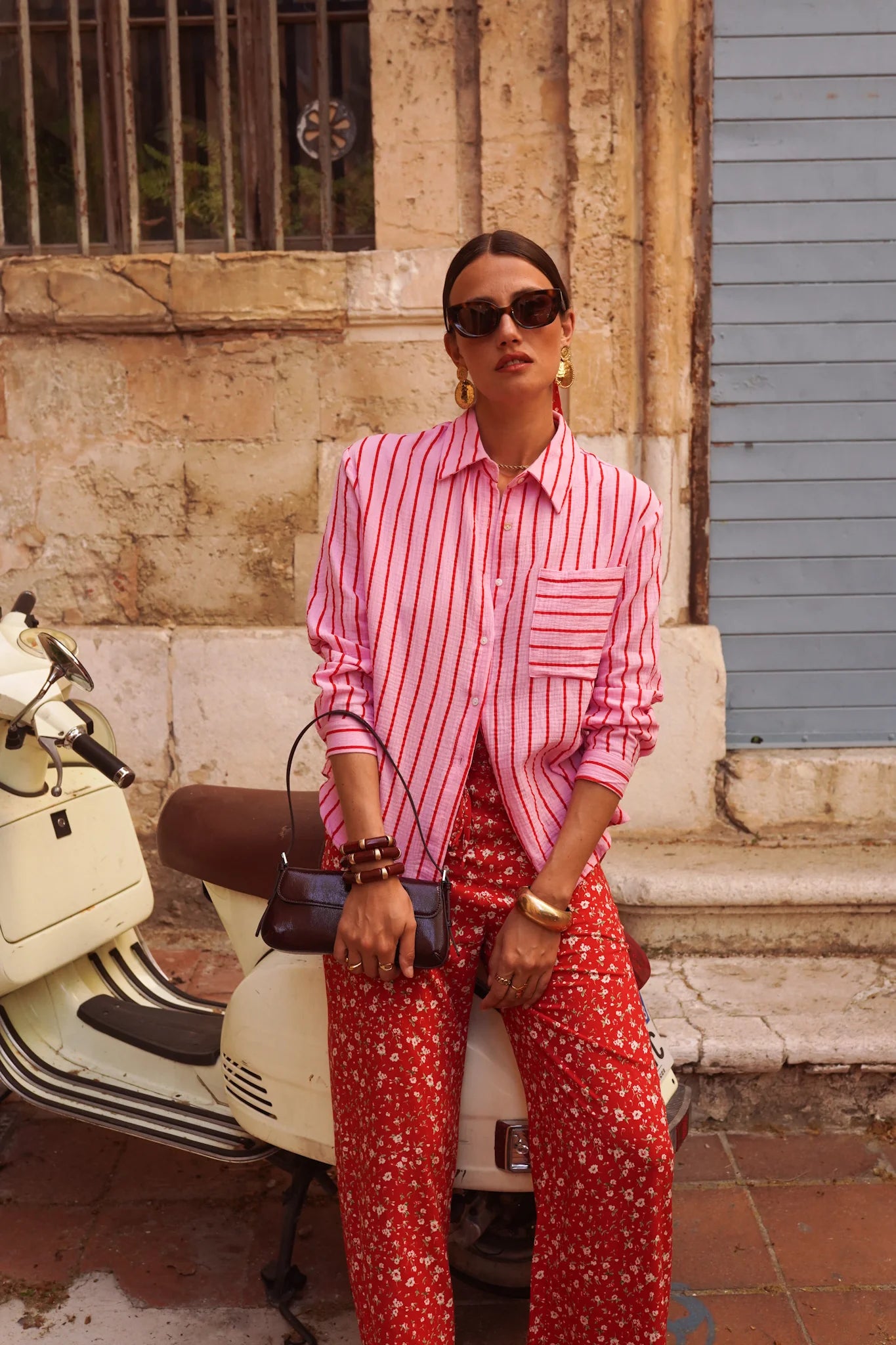 Pink Stripe Shirt