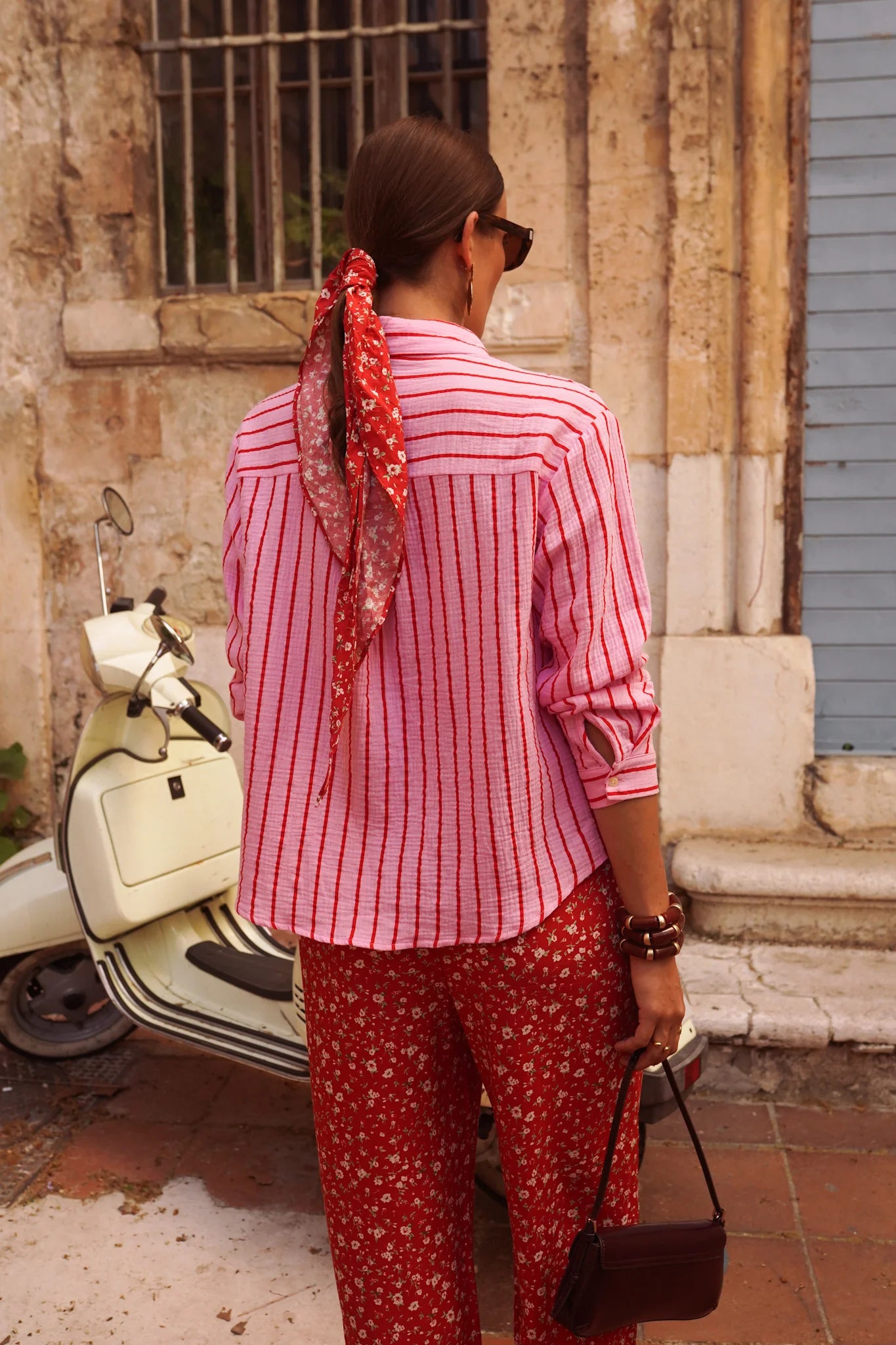 Pink Stripe Shirt