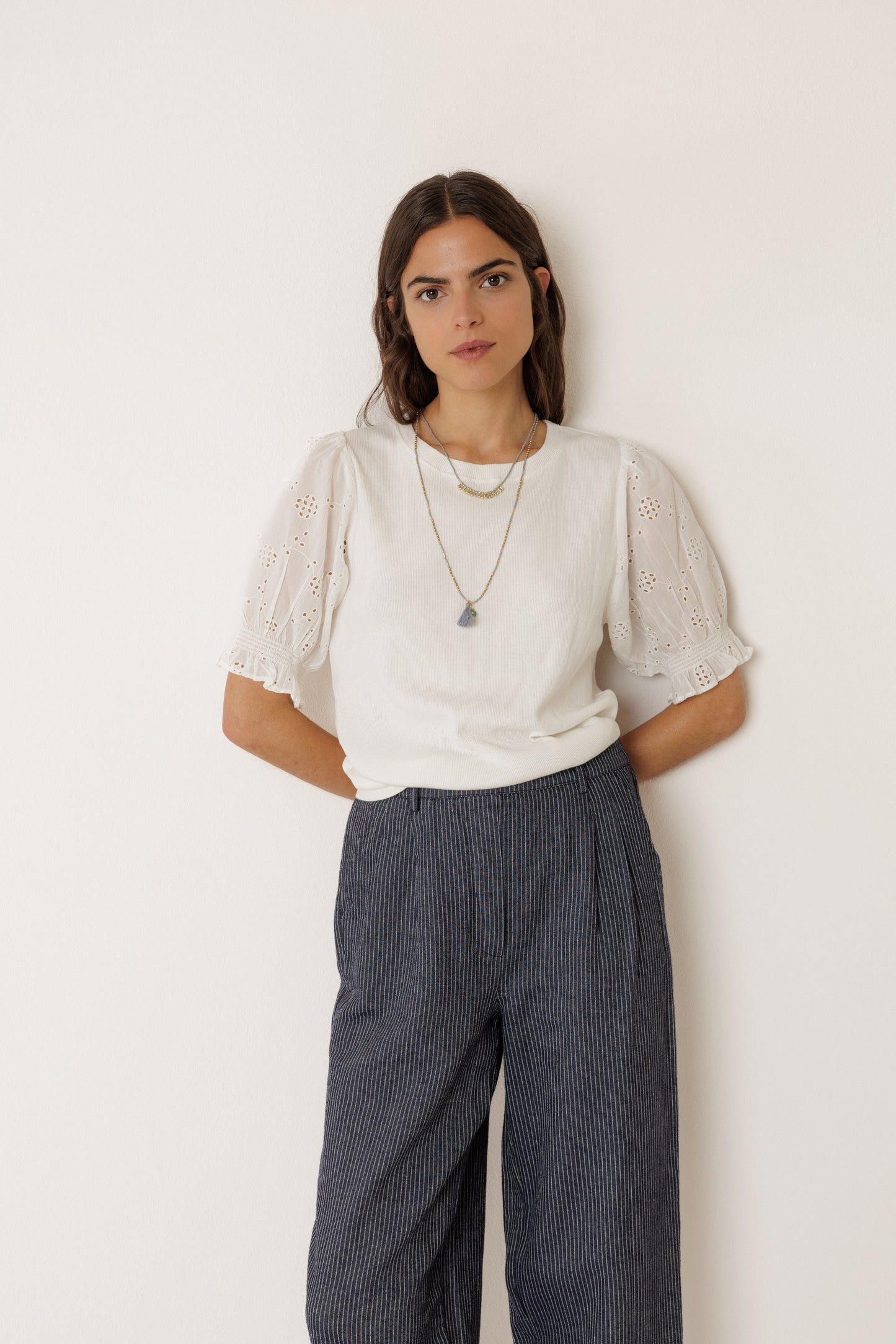 Balloon-Sleeve Tee